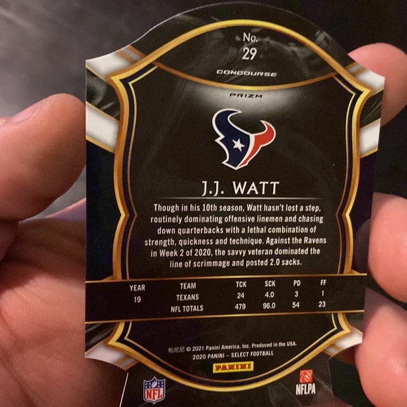 2020 select JJ Watt number 29 - Picture 2 of 2